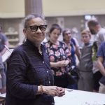 Lubaina Himid Jane Elizabeth Bennett's Art Zoo at the Harris Museum and Art Gallery - Photograph by Garry Cook