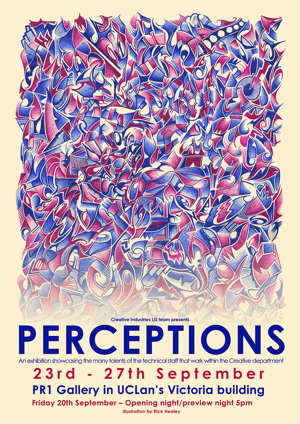 Perceptions an exhibition at the PR1 Gallery