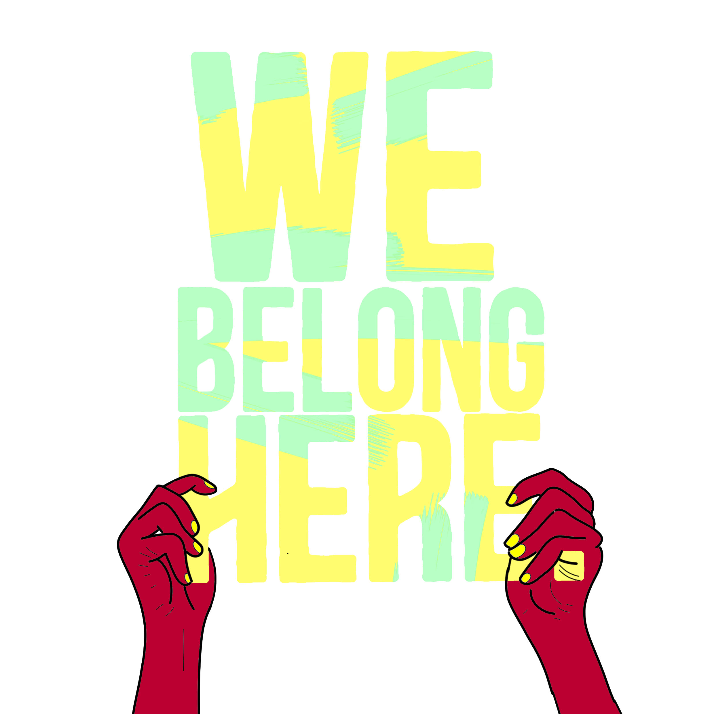 We Belong Here Zero Hour Residency Logo